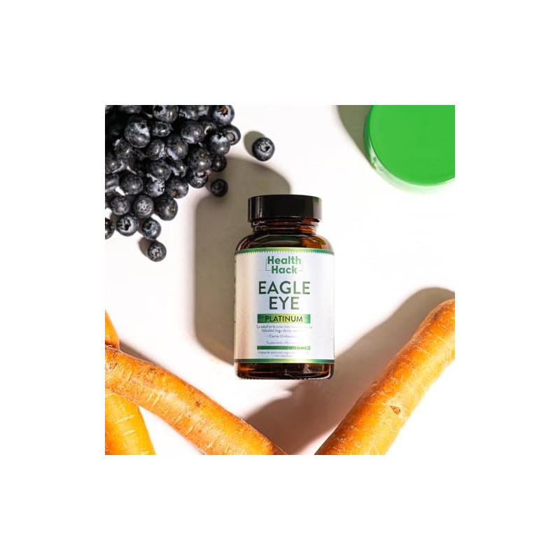 Health Hack Eagle Eye Platinum Apoya la Visin y Salud