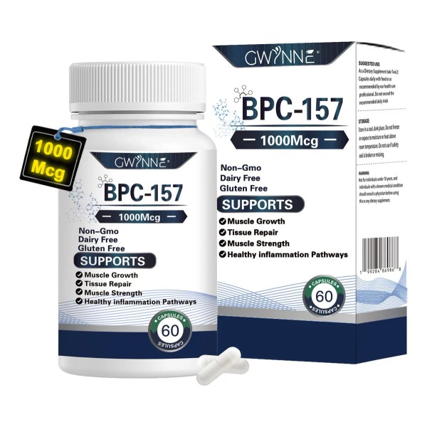 Gwynne Cpsulas De Pptidos Bpc-157 De Alta Potencia Para La