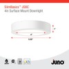 Juno Slim Basics 4 Inch LED Ceiling Light, Low Profile