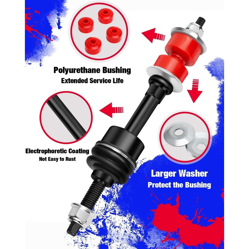 KSP Sway Bar End Link for Ram 1500 4WD 2006-2018,