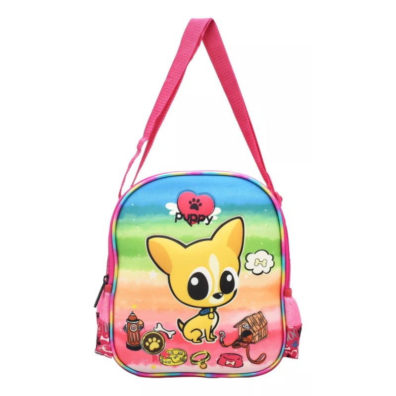 Lluvia Lonchera Perro Chihuahua Corazon Puppy Termica 3d Lluvia Color