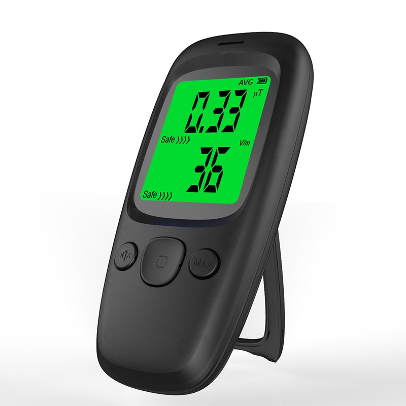 Handheld Portable LCD Display Electromagnetic Radiation Detector Magnetics Field Electric