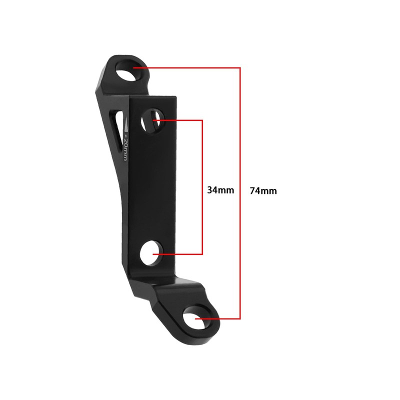 LT Easiyl 1 Set Bicycle Brake Caliper Mounting Adapter Bicycle