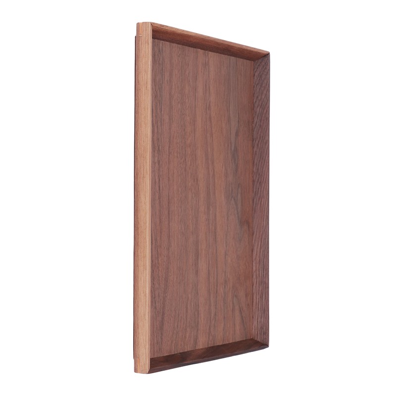 Walnut Wooden Tray Rectangle Serving Tray Tenon Structure Chinese For