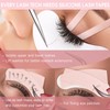 Miuffue Lash Tape, Sticky Silicone Adhesive Pain-Free Removal Eyelash Tape,