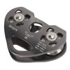 LiebeWH Double Trolley Pulley Zipline Pulley Climbing Pulley Effective Mountaineering
