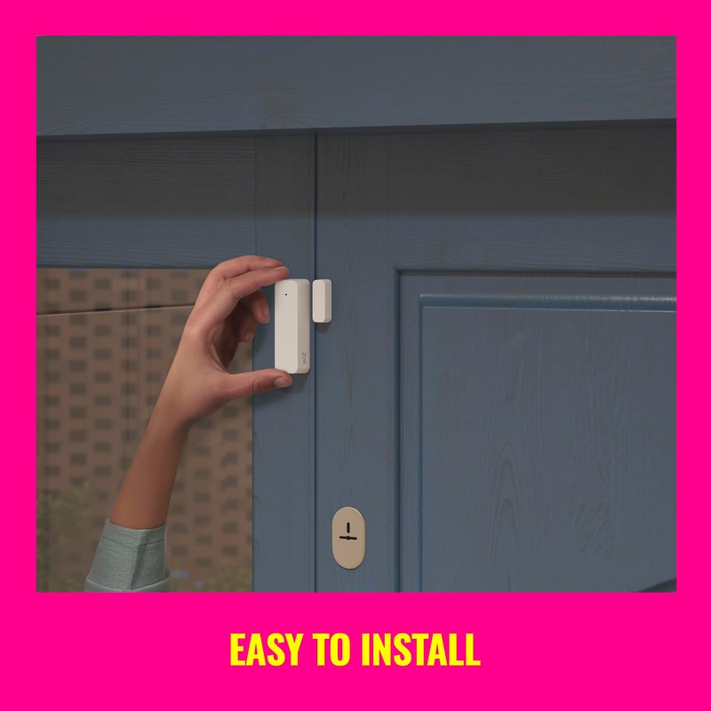 WiZ Contact Sensor – Home Monitoring, Home Automation, Real-Time Alerts,