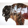 Buffalo Metal Wall Art Decor 18" x 14"