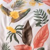 HSKIKWN Banana Leaves Duvet Cover Set Twin Comforter Cover Set