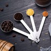 Vivi Bakie Measuring Spoons, Set of 4/8, Stainless Steel, Thick,