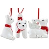 The Joy Tree Forest Animals Ornament Set -Porcelain Set of