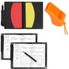 Soccer Referee Card Sets, 4Pcs Football Red and Yellow Cards,Soccer