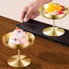 Ice Cream Cup 304 Stainless Steel Dessert Goblet Ice Cream