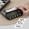 VINJOE Chess Clock Digital Chess Timer Professional for Board Games,Portable