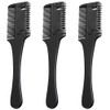 Set of 3 Combs Hair Cutter Comb Shaper Double Sided