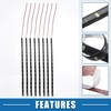 X AUTOHAUX 12V Car Interior 15 LED Strip Light 30cm