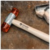 Dönges Plastic Hammer with Ash Handle 40 mm Head Diameter