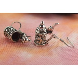 Unbranded Beer Stein Earrings, Oktoberfest German Style 3D Beer Stine Bier Stien Ear Rings