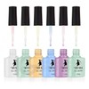 Gama De Gel Mussa Efecto Reflectivo 6 Esmaltes Para Uñas
