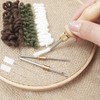 7Pcs Long Punch Needle Threaders,10" Needle Threaders for Punch Needles