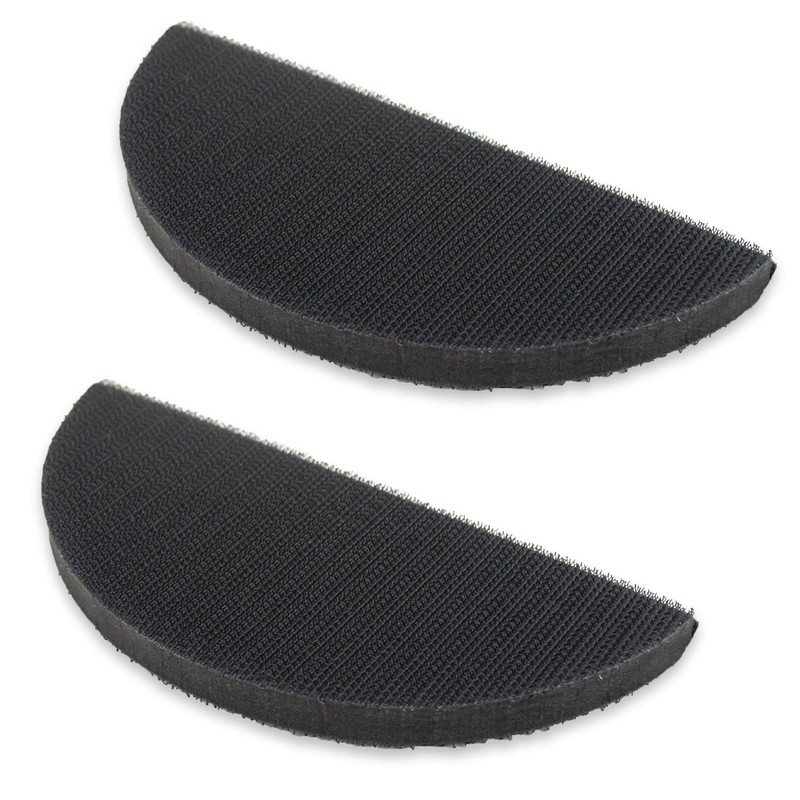 TGR Half Moon Hand Sanding Pad - Hook and Loop
