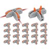 SNOKAY 20Pcs T-Shape Lever Nut Wire Connector, Compact Wire Conductor