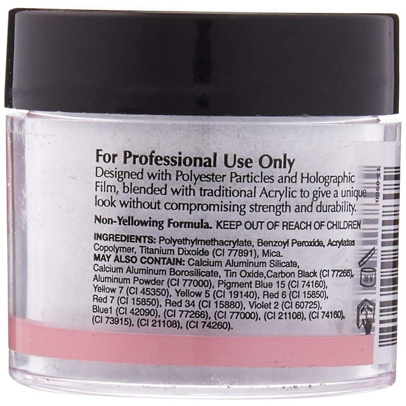 EZ Flow Carnival Glitter Carnival Queen False Nails, 0.75 Ounce