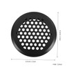 KONTONTY 12 Stainless Steel Mesh Air Vent Holes Plugs for