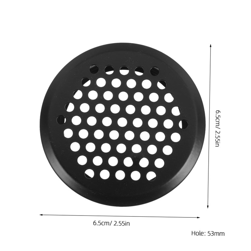 KONTONTY 12 Stainless Steel Mesh Air Vent Holes Plugs for