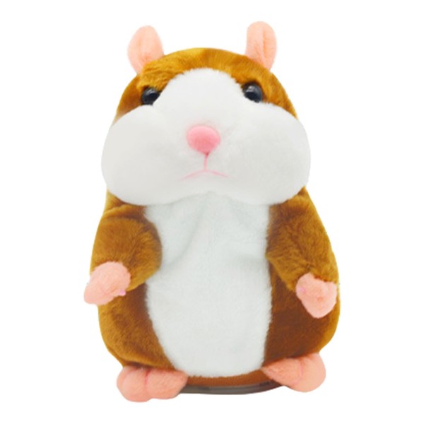 Talking Hamster Plush, Repeat What You Say, Funny Toy, Plush
