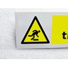 Mind the Step Warning Sticker Waterproof Outdoor Vinyl Sticker 150