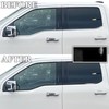 BOGAR TECH DESIGNS Side Window Chrome Delete Overlay Compatible with