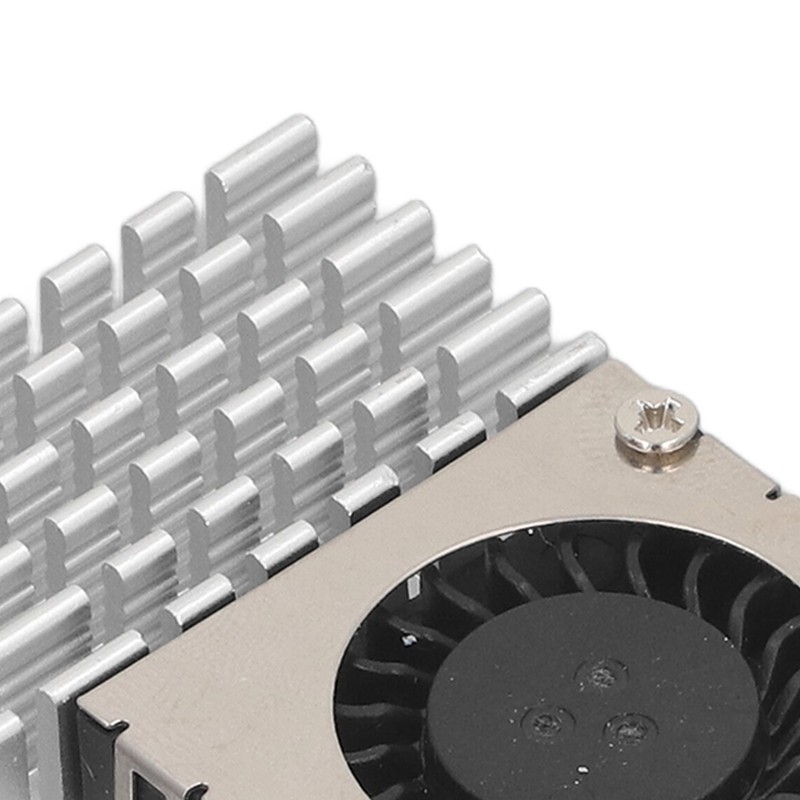 for Pi 5 Cooler Replacement Aluminium Alloy Temperature Controlled PWM
