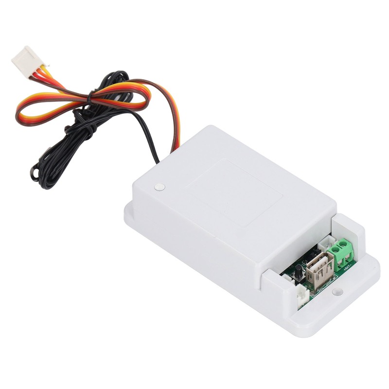 Wireless Voltmeter Coulometer Battery Monitor Temp Power Capacity Meter with
