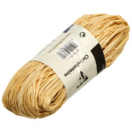 Clairefontaine - Ref 196071C - Natural Raffia Ball - 50g Ball, Synthetic Polypropylene Material - Suitable for Decoration, Wrapping Gifts & Crafting - Natural
