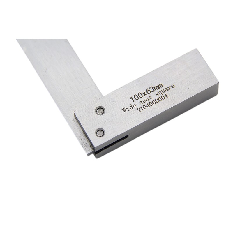 Machinist Square Set, 4 x 2.5 Inch Engineer Square, Squares