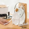 QINGQIU Cutting Board Stand, Large Capacity, Stable, Durable, Hygienic, Cutting