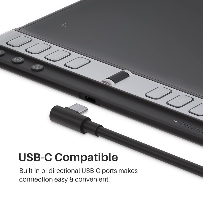 2023 HUION Inspiroy 2 Large Drawing Tablet, 10x6inch Art Tablet