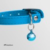 CollarDirect Leather Cat Collar, Cat Safety Collar with Elastic Strap,