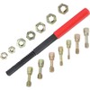 15PCS Metric Thread Restorer Set, Universal Metric Thread Repair Restorer