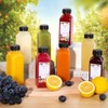 KAHEIGN KAHEIGN 12Pcs Plastic Juice Bottles with Tamper Caps, 12oz