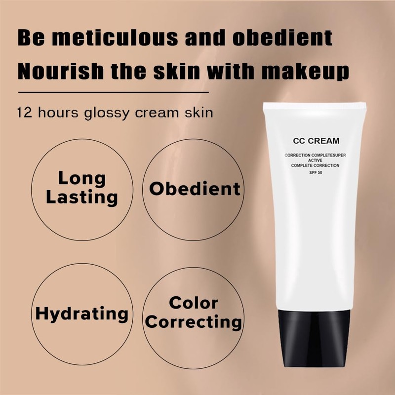 GHFCZOO CC Cream Skin Tone Adjusting for Mature Skin, Complete