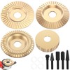 9Pcs Wood Carving Disc and Rotary Burr Rasp Set With