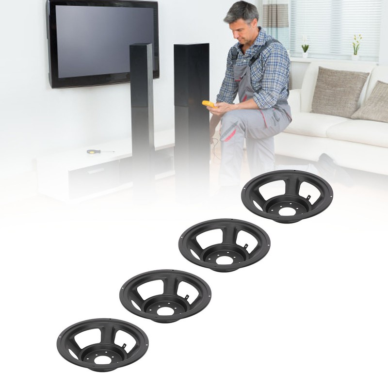 4pcs Speaker Basin Stand Reverse Subwoofer Basin Bracket Repair Parts