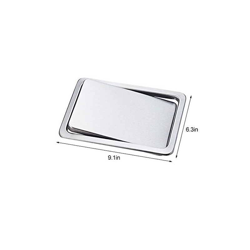Pearlead Simple Trash Grommet for Kitchen Countertop with Auto Cover