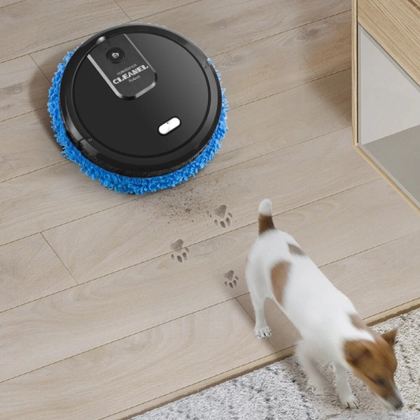 TBvechi 3-in-1 Robot Cleaner Sweep And Wet Mopping Floors Smart