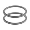 Tabanzhe 2PCS Seal Rings for Replacement-Durable Rubber Ring Blender Gasket