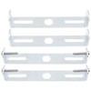 4 Pcs Ceiling Light Fixture Bracket, 90mm/105mm Alloy Lighting Bracket