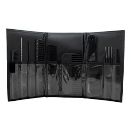 Estuche De Peines De Carbono Xtreme Negro