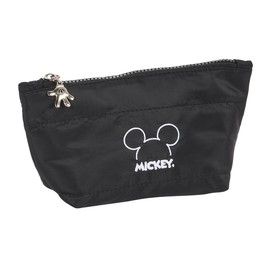 Safta Mickey Teen Mood – Children's School Toiletry Bag with Makeup Holder, Toiletry Bag, Ideal for Different Ages, Comfortable and Versatile, Quality and Resistance, 23 x 8 x 12 cm, Black,